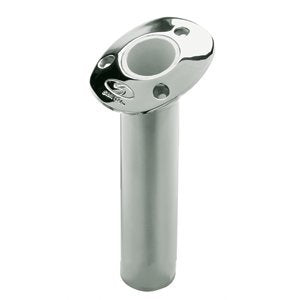 SMITH C.E. Smith flush mount rod holder with 15-degree angle for organized trolling lines.
