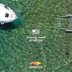 Fitted CE Smith Drop-in Swivel for boating and fishing setup