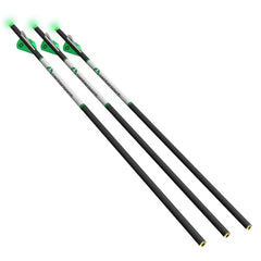 CenterPoint AXCCA203PK 20-inch carbon shaft arrows promote durable, accurate crossbow flight.