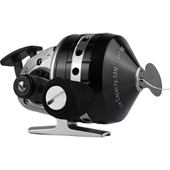 CENWTY BL30 spincast reel body closeup shows durable all-metal construction for bowfishing.