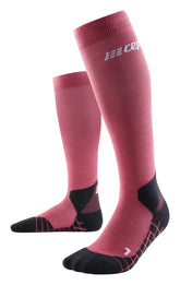 CEP Hiking Light Merino Tall Socks front view for all-day comfort on rugged trails.