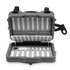 CFA-830 opened to show foam changers and compartments