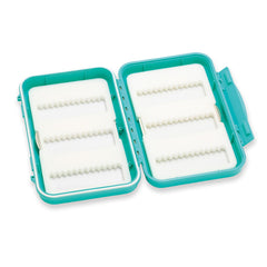 CF Design CFGS-2533+ Saltwater Fly Case Emerald shell organizes crab flies on saltwater trips