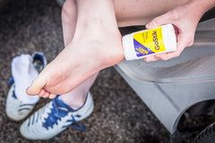 Chamois Butt'r anti-chafe stick close-up with clear glide formula