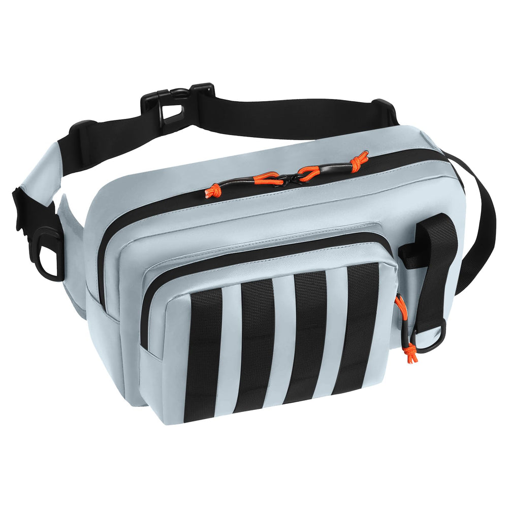 Chardime fishing bag grey - front view
