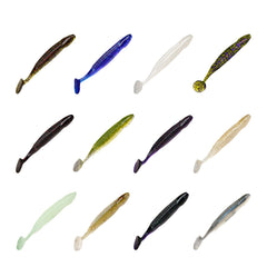 Gold Rush color attracts predatory fish with balanced paddle-tail motion.