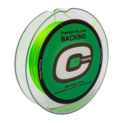 Cheeky Fishing premium fly line backing green 30 lb for freshwater reels