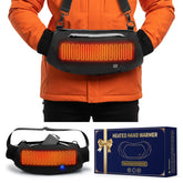Chemotex heated hand warmer front view showing long-lasting warmth on the go
