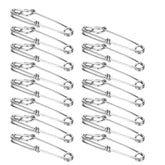 CHEOTIME tuna clips longline branch hangers secure strong connections for longline setups.