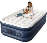 CHERIMOR air mattress top with velvet flocked surface for gentle, skin-friendly comfort.