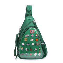 CHERRY SAUCE oxford ita bag main pocket for organized daily carry