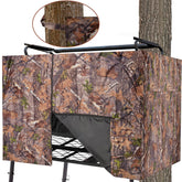 ChezMax hunting tree stand blind cover 110x40 conceals two to three hunters