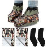 Chicingyou insulated boots covers warmth and secure fit for cold outdoor wear.