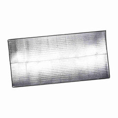 CHICIRIS double-sided aluminum-foil EVA mat shields from damp ground.