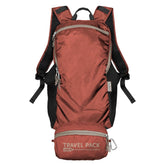 ChicoBag Travel Pack rePETe + Refine front view shows ultra-lightweight travel backpack.