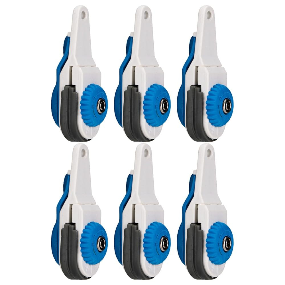 ChiMiao 6X planer board release clip with white body and blue knob
