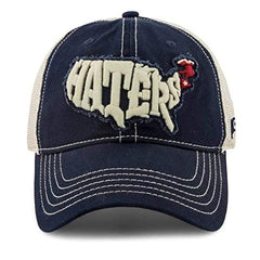 Chowdaheadz New England Haters hat, back view, versatile style for everyday wear