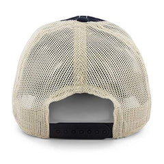 Chowdaheadz New England Haters hat, side profile, adjustable strap for universal fit