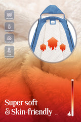 Chrisuno windproof waterproof fabric detail emphasizes protection against wind and snow.