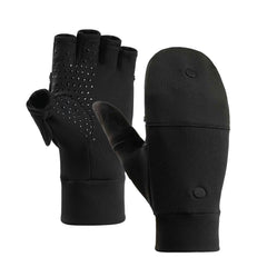 CHSMONB fishing gloves convertible mittens - front view