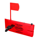Church Tackle TX-22 Special Planer Board front view showing balanced performance