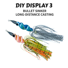 CIATLLLAIT durable materials closeup highlight sturdy lure components.