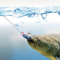 Cicada Fishing Catcher side profile highlights durable ABS construction for tough conditions