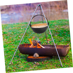 Ciieeo cast-iron stove designed for durable open-fire cooking outdoors.