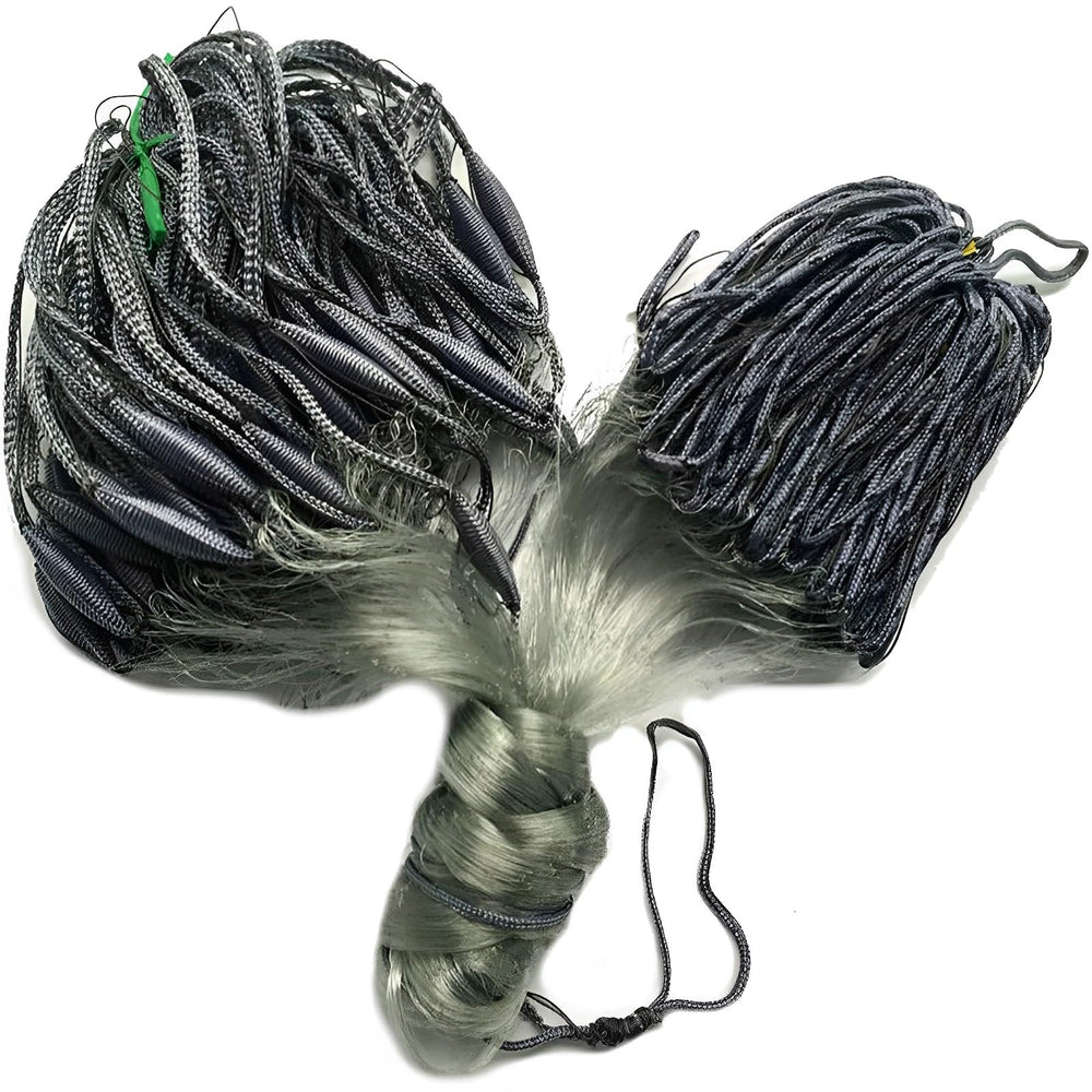 CINGHI LUSSO cast net 28x1.6m ready for efficient saltwater bait fishing.