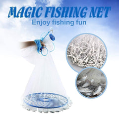 CINGHI LUSSO monofilament construction detail on high-quality casting net