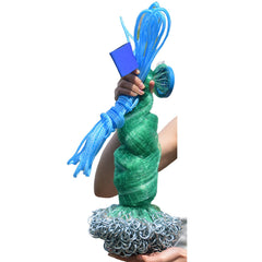 CINGHI LUSSO Easy Throw Cast Net in action showing smooth casting and retrieval