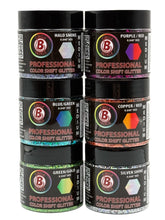 Circle B Tackle six-pack 2 oz jars for soft plastic lures.