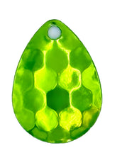 Circle B Tackle Antifreeze Colorado Hex blade closeup with premium finish