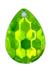 Circle B Tackle Antifreeze Colorado Hex blade closeup with premium finish