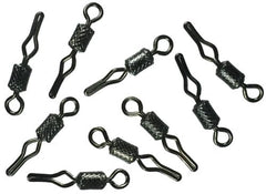 Circle B Tackle swivels with black nickel finish for durable drop shot connections.