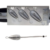 Circle B Tackle Do It Mold Claw Sinker 2 oz grips in swift currents for stable positioning