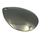 Circle B Tackle Colorado Nickel Smooth Blade Pack 25 for DIY spinnerbait projects.