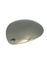 Circle B Tackle Colorado Nickel Smooth Spinner Blade 25-pack, ideal for DIY lure making.