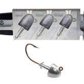Circle B Tackle Do It Mold Bullet Nose Jig 2-1/2 oz ready for precise jigging action.
