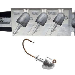 Circle B Tackle Do It Mold Bullet Nose Jig 2-1/2 oz ready for precise jigging action.