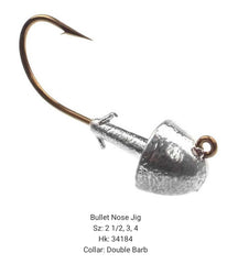 Circle B Tackle Do It Mold Bullet Nose Jig 4 oz ideal for larger fish and heavy cover.