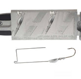 Circle B Tackle Do It Mold Buzz-Keel Buzzbait on plane improves control at speed.