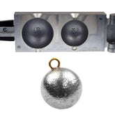 Circle B Tackle Do It Mold Cannon Ball Sinker 2 lb with fast drop and depth reach.