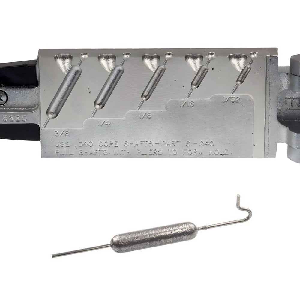 Circle B Tackle Do It Mold lure body assembly view with five cavities for customization.