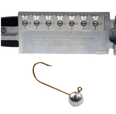 Circle B Tackle Do It Mold PRO-101 round head jig, 1/8 oz, for fast, clean pours.