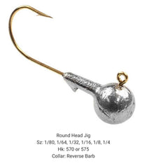 Circle B Tackle Do It Mold Round Head Jig with six cavities enables many size options.