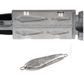 Circle B Tackle Do It Mold spoon lure 1/4 oz with reflective finish for smooth casting