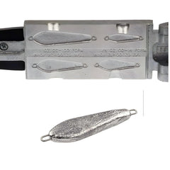 Circle B Tackle Do It Mold spoon lure 1/4 oz with reflective finish for smooth casting