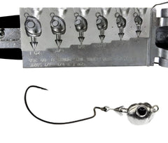 Circle B Tackle Swingtail Jig 1/8oz with swinging hook for bucktail and skirt setup