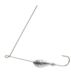 Circle B Do It Mold Ultra Minnow Spinner Jig hook detail shows 4/0 or 5/0 options